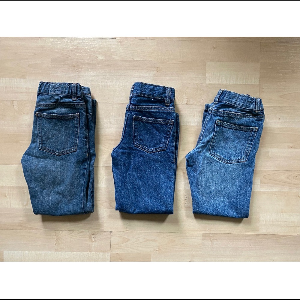 BUNDLE OF 3 PAIRS OF CRAZY 8 KIDS JEANS SIZE 6